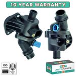 FOR AUDI A4 (B6, B7) 1.8T, 1.8T Quattro, 2.0 THERMOSTAT WITH HOUSING + SENSOR