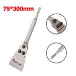75X300mm Floor Chisel Blade Render Remover SDS PLUS Tile Glue Scraper Drill Bit