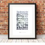 ❤ THE JAM ❤ Down In The Tube Station At Midnight - song lyrics poster art 