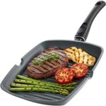 29cm Non Stick Griddle Frying Pan Detachable Handle Skillet Induction Oven Safe 