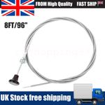 Universal Push Pull Choke Cable 8FT/96" Positive Action Cuttable 60-122  60122