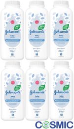 6 X Johnson's Baby Powder 200g