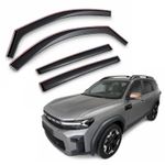 Wind Deflectors For Dacia Bigster 2024-up 4 PCS Set Black GP
