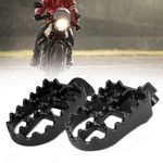 Aluminum Wide Fat FootPegs Motorcycle Motocross Foot Pegs Rests Pedal 1 Pair