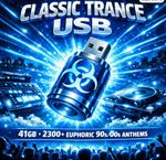 41GB Trance Classics USB – 2300+ 90s/00s Euphoric Anthems for DJs