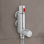 MINI THERMOSTATIC SHOWER MIXER BAR VALVE VERTICAL CHROME BRASS CARAVAN