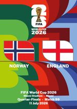 Program Norway - England World Cup 2026 Football Team