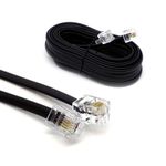 15m RJ11 to RJ11 ADSL Cable Modem Router Sky Broadband BT Telephone Phone Lead