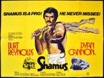 SHAMUS 1972 Burt Reynolds, Dyan Cannon, John Ryan UK QUAD POSTER
