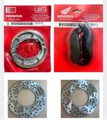 Honda PCX Set Brake Shoe / Brake Pads / Brake Disc Fits 2018-2020