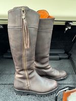 Fairfax & Favor Imperial Explorer Mahogany Leather Long Riding Boots Women UK 7