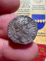 Antoninus Pius Silver Denarius, (138-161 AD)