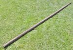 Vintage Wooden Boat Mast 11'3" (135″) Dinghy Hardwood Mast with Pulley & Tenon