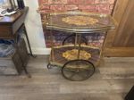 Beautiful Vintage Mid Century Sorrento Two Tier Drinks Trolley￼ BRASS BAR CART