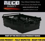 100 X USED BALE ARM CRATE / STACKING CRATE 600 x 400 x 200mm , STORAGE BOX