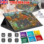 1000PCS Puzzle Board Tilting Portable Lightweight Felt Jigsaw with Protector UK