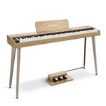 Donner DDP-60 88 Key Semi-Weight Digital Piano 128 Voice/Tone Keyboard 15W Amp