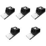 Versatile Metal Soldering Iron Support Stand Black Durable Holder for Repairs