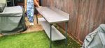 Stainless Steel Catering Prep Table with Under Shelf 2.3m Long