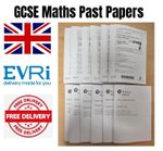 EDEXCEL 6 x Maths Past GCSE Exam Papers Higher A5 Booklet With Answers 2023