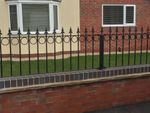 Wrought iron railings, custom made, Design RD1