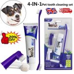 Pet Toothbrush UK Kit Toothbrush Toothbrush Finger Dog Toothpaste UK 2026