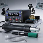 WEP T12 902D-IV Soldering Iron Station Hot air gun Desoldering Rework Station