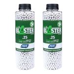 ASG Alpha Blaster Bio PLA Airsoft Pellets 6mm BB’s 0.25g 3300 X 2 Bottle