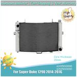 For KTM Super Duke 1290 / R 2014-2016 2015 Upgraded Aluminium Cooler Radiator