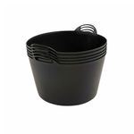 BiGDUG Flexi Tubs - Packs 3/5 in 26/42/65L - Garden Storage Horse Feed Trug