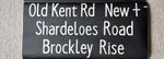 1976 London RM Bus Blind Destinations Old Kent Road New Cross Brockley Rise