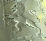 Superb SEED'S 10oz PRESTON Codd Bottle - SMALLER Rearing Lion PICTORIAL Mineral