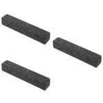 Reusable Black Silicon Carbide Grinding Wheel Dresser Tool 3Pcs Abrasive Shaping