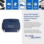 Fluke DSX-CHA004 Cat6A Class Ea Channel Adapter Replacement