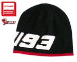 NEW OFFICIAL MOTOGP WORLD CHAMPION MARC MARQUEZ #93 BLACK RIDER BEANIE HAT