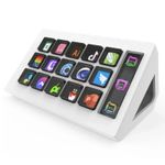 Customizable Stream Deck For Streaming And Gaming 15 Keys Wired USB White
