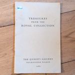 The Queen's Gallery Royal Collection Treasures Hand-list 1962 Illustrated