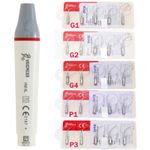 100% Woodpecker Dental Ultrasonic Piezo Scaler LED Handpiece Tips Fits EMS