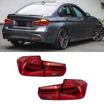 RED LED TAIL LIGHTS RED SEQUENTIAL OEM STYLE FOR BMW 3 SERIES F30 2013-2018