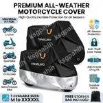 Heavy Duty Waterproof Motorbike Motorcycle Cover Outdoor Rain Dust UV Protector
