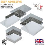 Vinyl Floor Tiles Self Adhesive - Peal and Stick Marble Flooring 1.5mm Thick