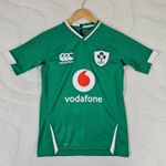 Canterbury Ireland IRFU Rugby Home Jersey 2019 Kids 12 Years Green Vapodri