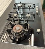 SIEMENS GAS HOB. With 5 cooking zones. Step flame tech. Model. ER926SB70E