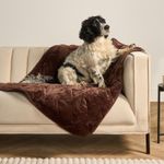 OHS Thermal Pet Blanket Winter Warm Soft Fleece Quilted Throw for Dog Cat