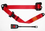 NEW Securon Seat Belt 500/30 Lap & Diagonal Belt RED