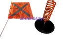 Magnetic Vehicle Safety Flag Kit - Orange Flag - Buggy Whip