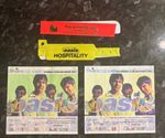 Oasis Ticket Stubs - Wembley Arena - 16th & 17th Dec 97 with hospitality bands