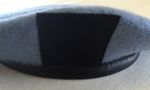AAC Blue Beret & Patch Army Air Corps, Military, Silk Lined, Small Crown, Wool