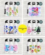 Personalised kids Water Bottle - School Drink Bottle Kids - water bottle