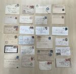 QV Postal History Collection Of Covers, Postcards, Entire Letters #SNSM3